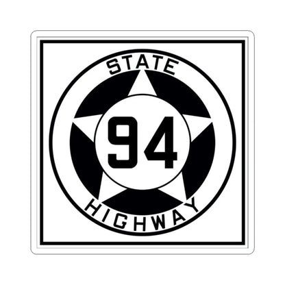 Texas 94 1935 (Texas) (Road Sign) STICKER Vinyl Kiss-Cut Decal 2 Inch White - The Sticker Space