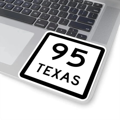 Texas 95 (Texas) (Road Sign) STICKER Vinyl Kiss-Cut Decal - The Sticker Space