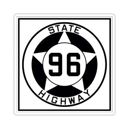 Texas 96 1935 (Texas) (Road Sign) STICKER Vinyl Kiss-Cut Decal 2 Inch White - The Sticker Space