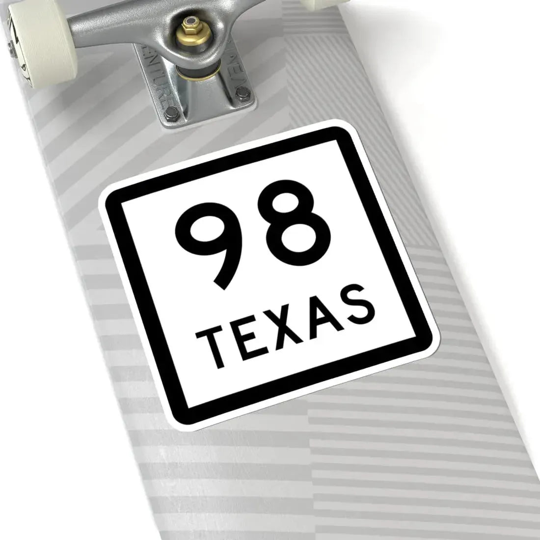 Texas 98 (Texas) (Road Sign) STICKER Vinyl Kiss-Cut Decal - The Sticker Space