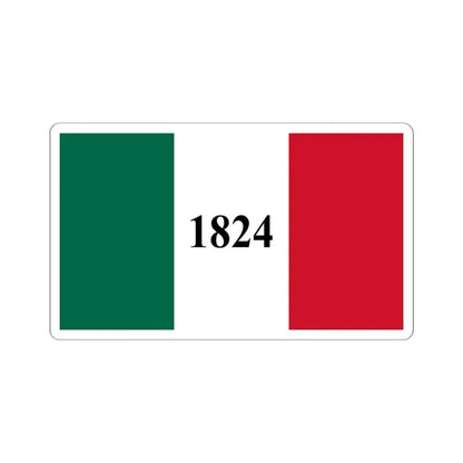Texas Alamo Flag (United States) STICKER Vinyl Kiss-Cut Decal 3 Inch White - The Sticker Space