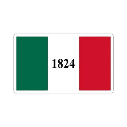 Texas Alamo Flag (United States) STICKER Vinyl Kiss-Cut Decal 4 Inch White - The Sticker Space