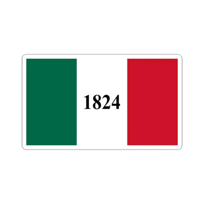 Texas Alamo Flag (United States) STICKER Vinyl Kiss-Cut Decal 6 Inch White - The Sticker Space
