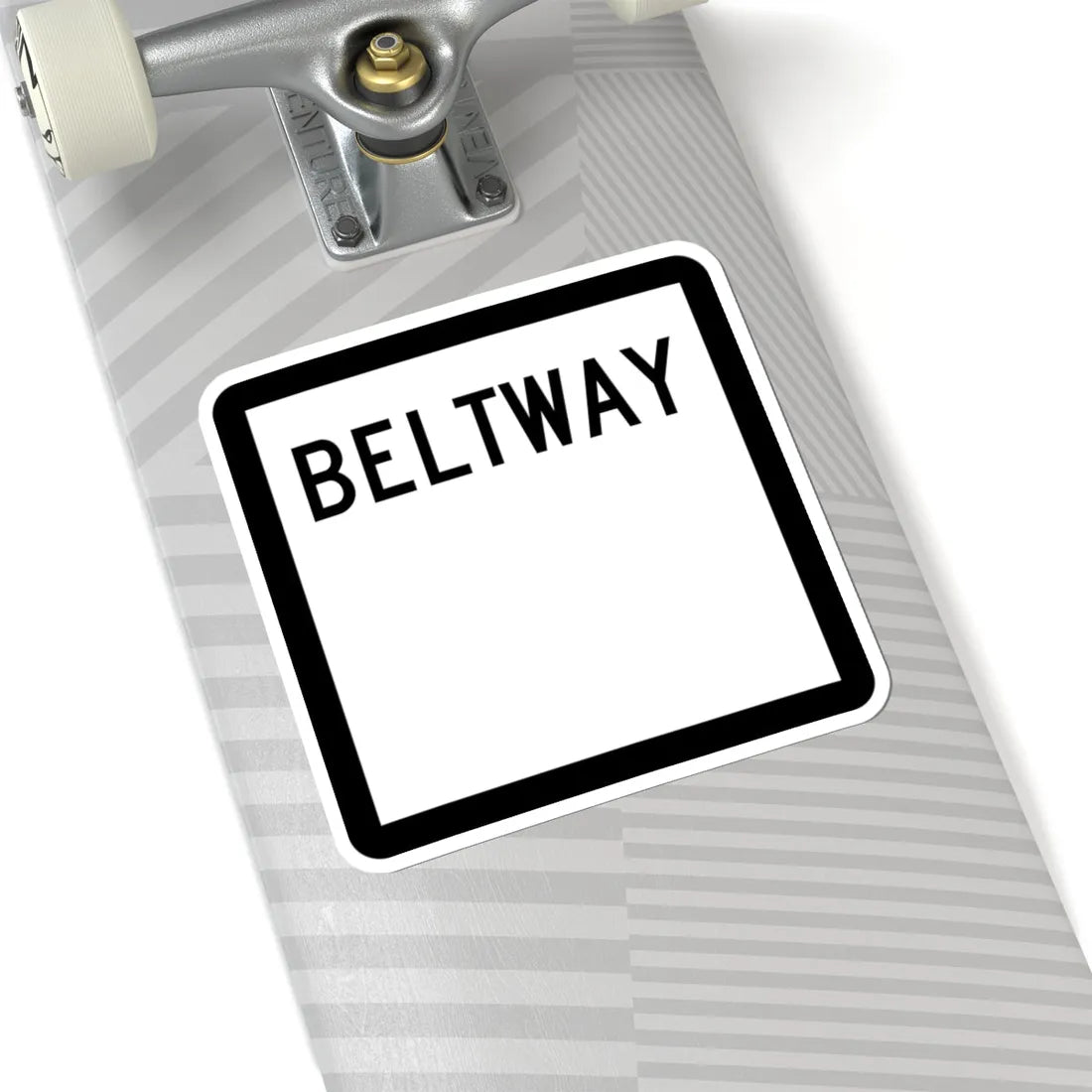 Texas Beltway blank (Texas) (Road Sign) STICKER Vinyl Kiss-Cut Decal - The Sticker Space