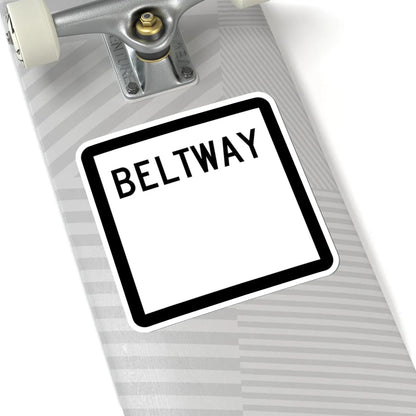 Texas Beltway blank (Texas) (Road Sign) STICKER Vinyl Kiss-Cut Decal - The Sticker Space