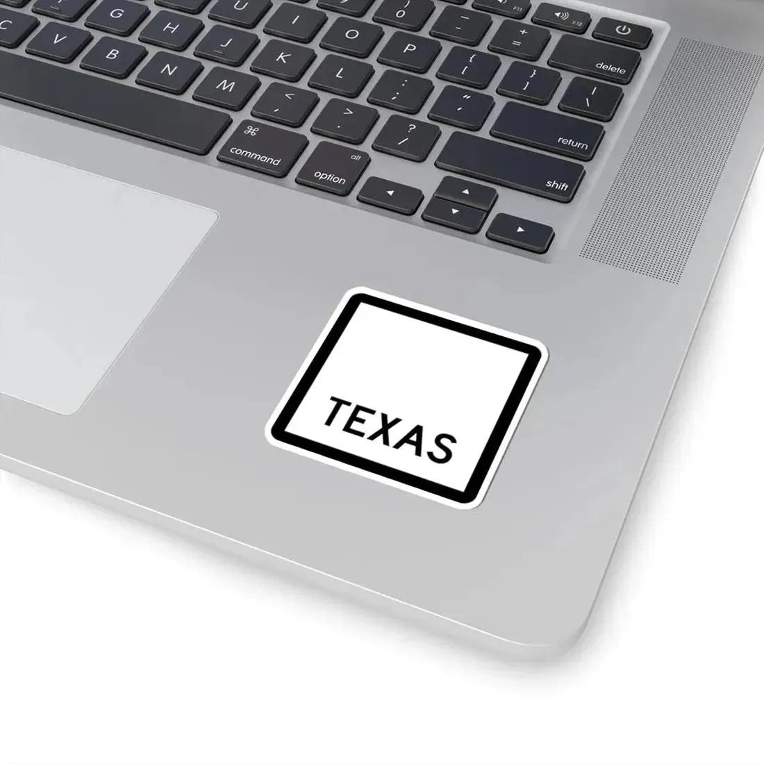 Texas blank (Texas) (Road Sign) STICKER Vinyl Kiss-Cut Decal - The Sticker Space