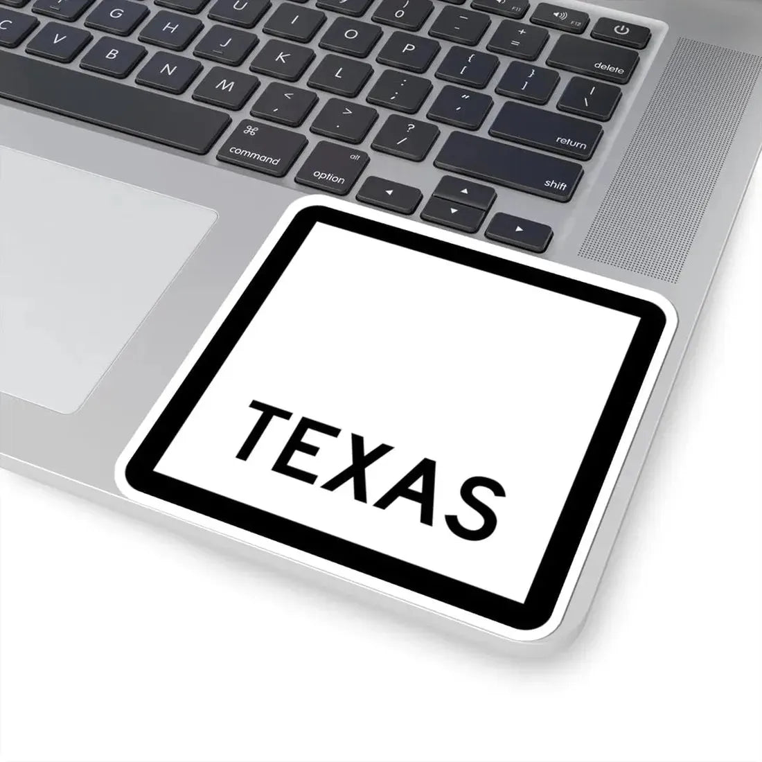 Texas blank (Texas) (Road Sign) STICKER Vinyl Kiss-Cut Decal - The Sticker Space