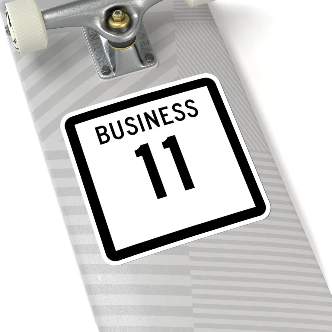 Texas Business 11 (Texas) (Road Sign) STICKER Vinyl Kiss-Cut Decal - The Sticker Space