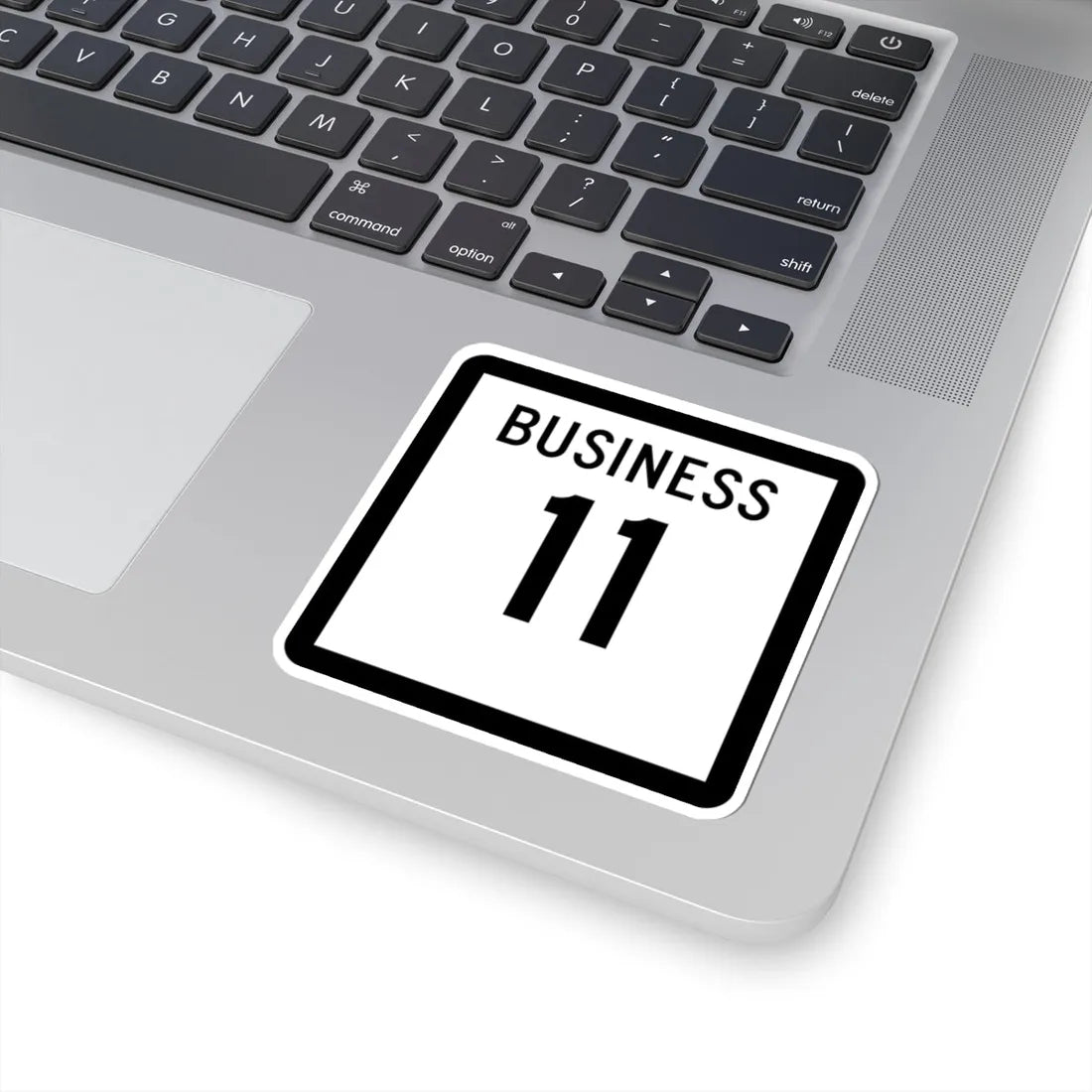 Texas Business 11 (Texas) (Road Sign) STICKER Vinyl Kiss-Cut Decal - The Sticker Space