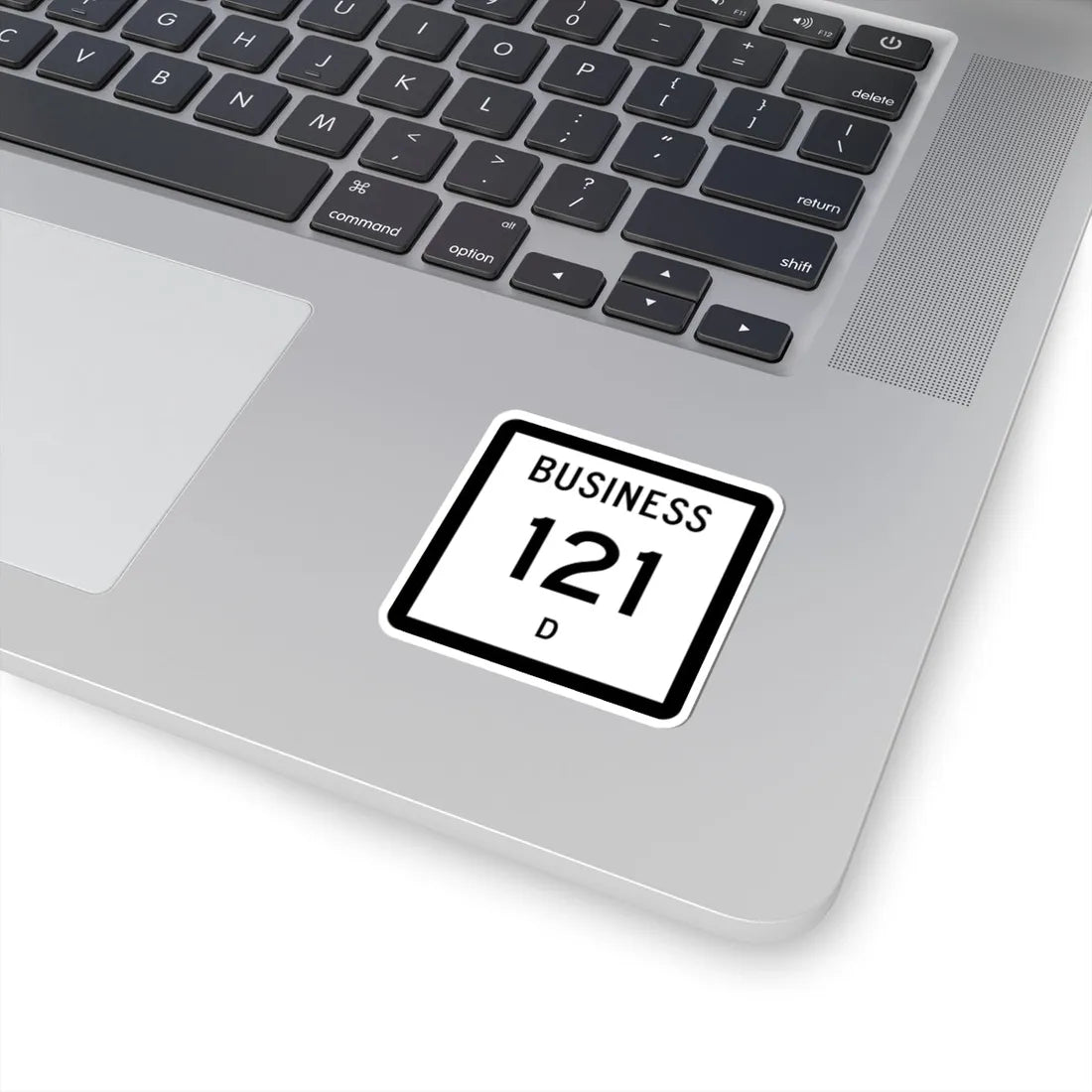 Texas Business 121-D (Texas) (Road Sign) STICKER Vinyl Kiss-Cut Decal - The Sticker Space