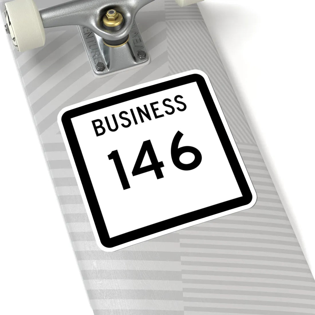 Texas Business 146 (Texas) (Road Sign) STICKER Vinyl Kiss-Cut Decal - The Sticker Space