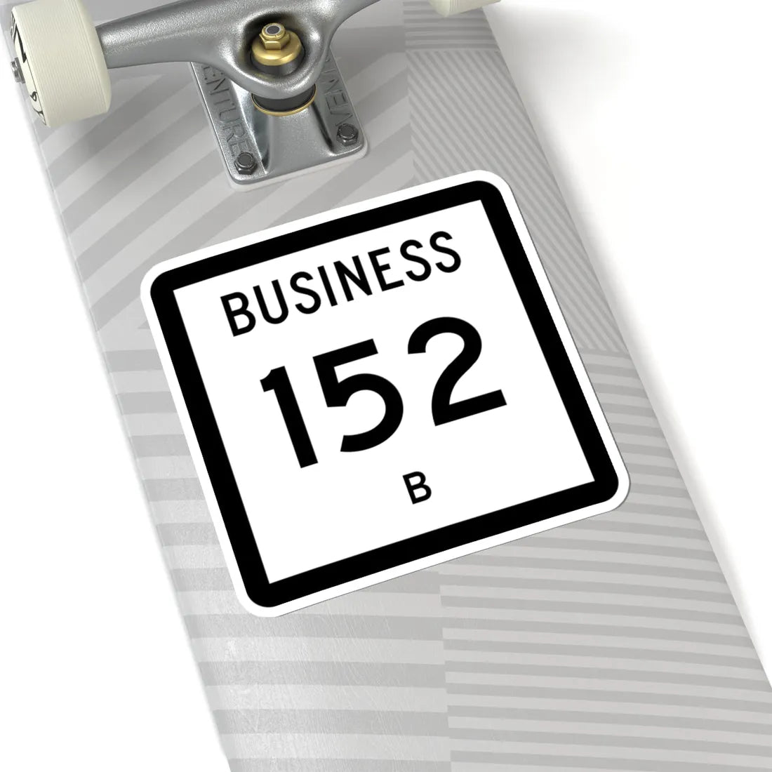 Texas Business 152-B (Texas) (Road Sign) STICKER Vinyl Kiss-Cut Decal - The Sticker Space