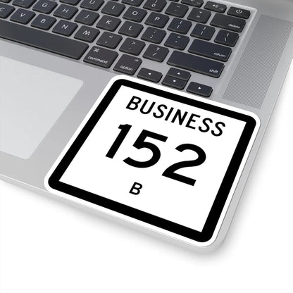 Texas Business 152-B (Texas) (Road Sign) STICKER Vinyl Kiss-Cut Decal - The Sticker Space