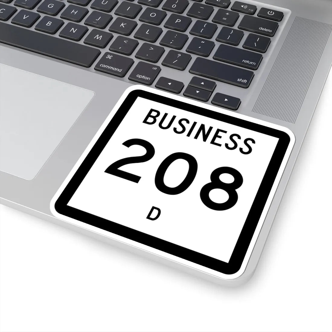 Texas Business 208-B (Texas) (Road Sign) STICKER Vinyl Kiss-Cut Decal - The Sticker Space
