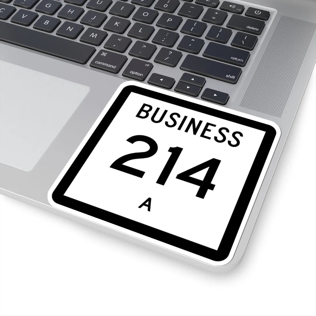 Texas Business 214-A (Texas) (Road Sign) STICKER Vinyl Kiss-Cut Decal - The Sticker Space