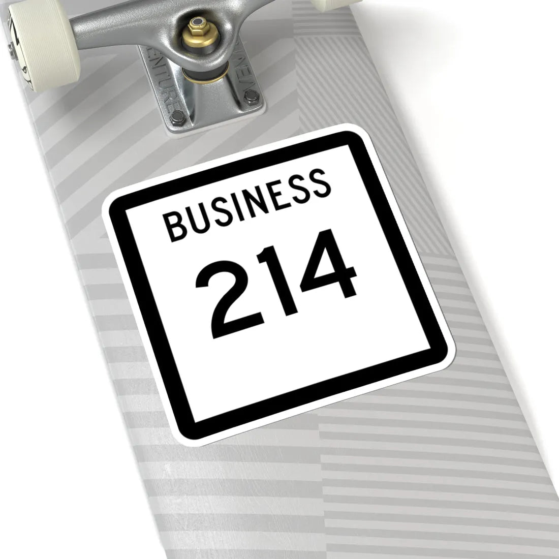 Texas Business 214 (Texas) (Road Sign) STICKER Vinyl Kiss-Cut Decal - The Sticker Space