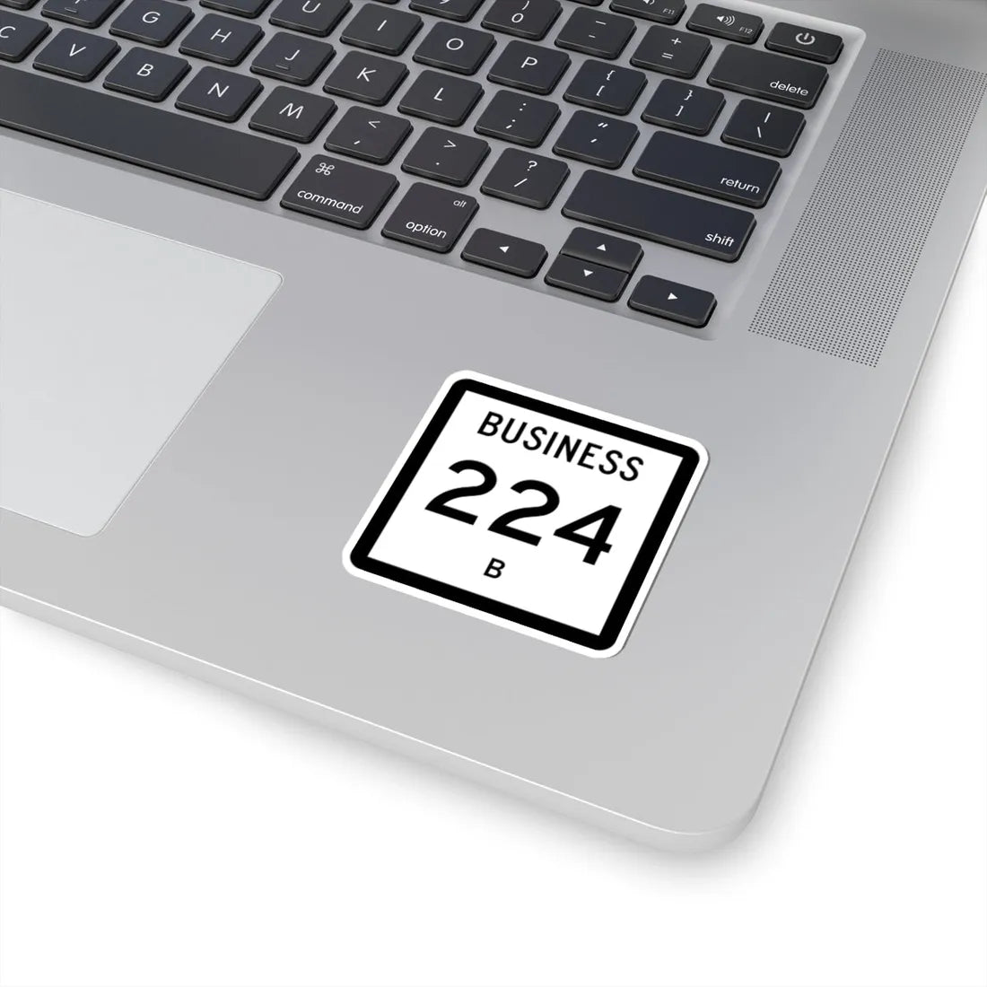Texas Business 224-B (Texas) (Road Sign) STICKER Vinyl Kiss-Cut Decal - The Sticker Space