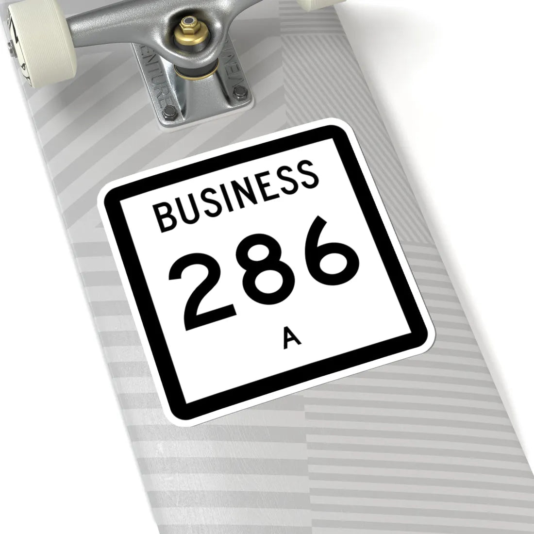Texas Business 286-A (Texas) (Road Sign) STICKER Vinyl Kiss-Cut Decal - The Sticker Space