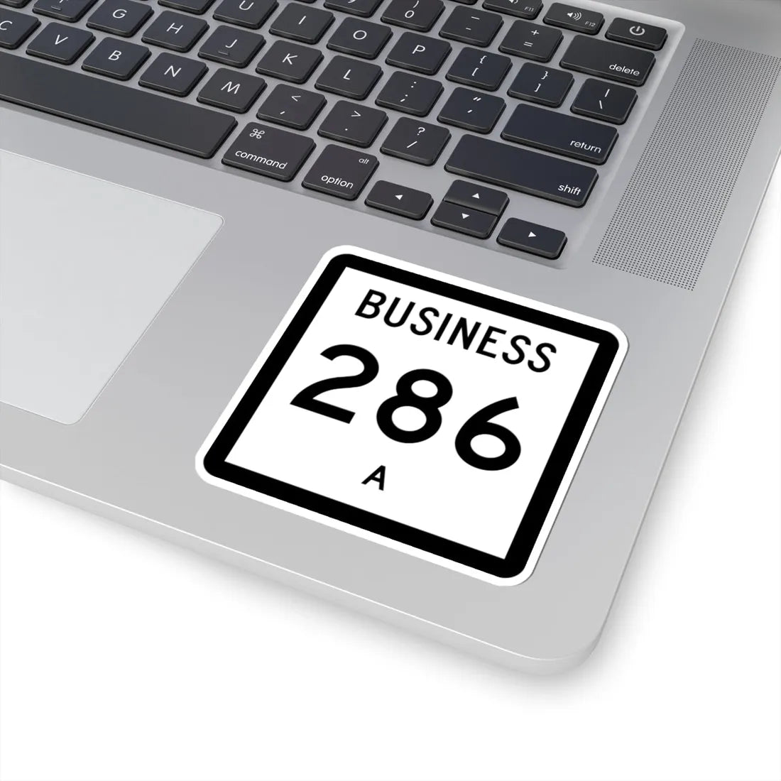 Texas Business 286-A (Texas) (Road Sign) STICKER Vinyl Kiss-Cut Decal - The Sticker Space