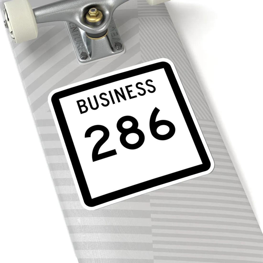 Texas Business 286 (Texas) (Road Sign) STICKER Vinyl Kiss-Cut Decal - The Sticker Space