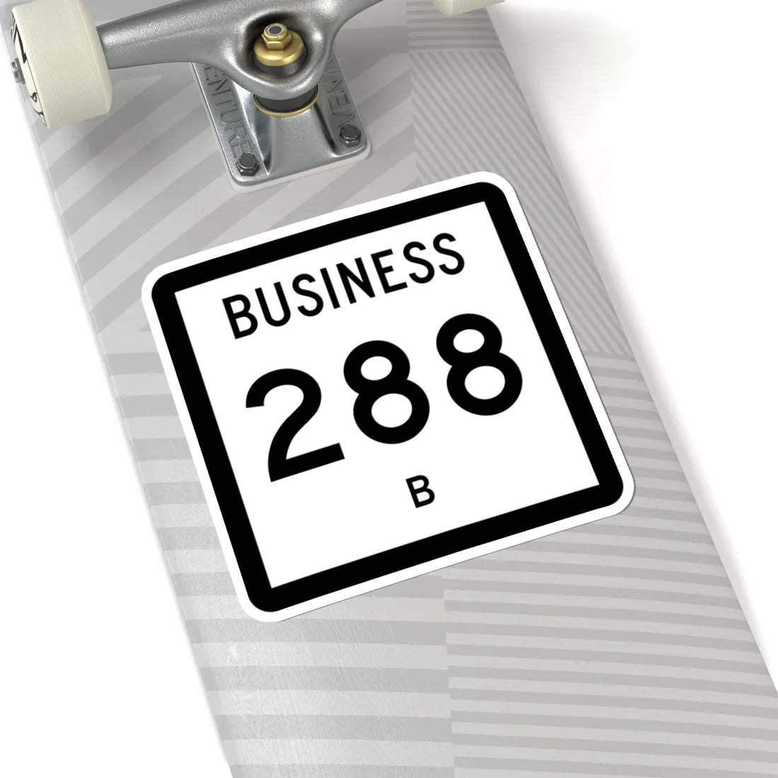Texas Business 288-B (Texas) (Road Sign) STICKER Vinyl Kiss-Cut Decal - The Sticker Space