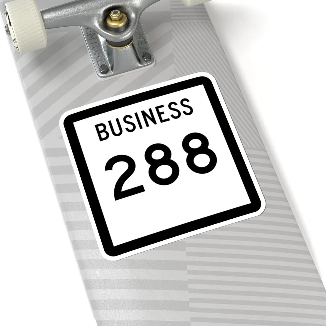 Texas Business 288 (Texas) (Road Sign) STICKER Vinyl Kiss-Cut Decal - The Sticker Space