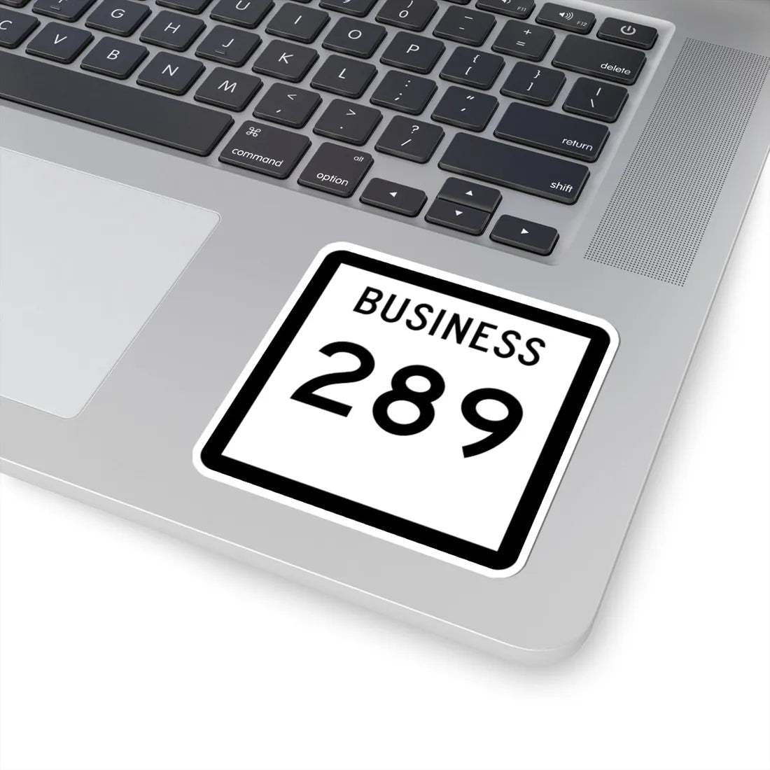 Texas Business 289 (Texas) (Road Sign) STICKER Vinyl Kiss-Cut Decal - The Sticker Space