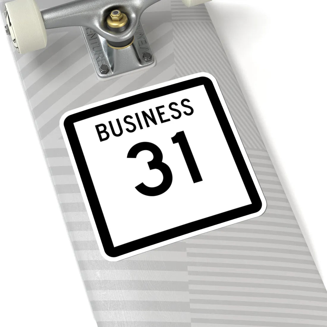 Texas Business 31 (Texas) (Road Sign) STICKER Vinyl Kiss-Cut Decal - The Sticker Space