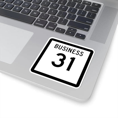 Texas Business 31 (Texas) (Road Sign) STICKER Vinyl Kiss-Cut Decal - The Sticker Space