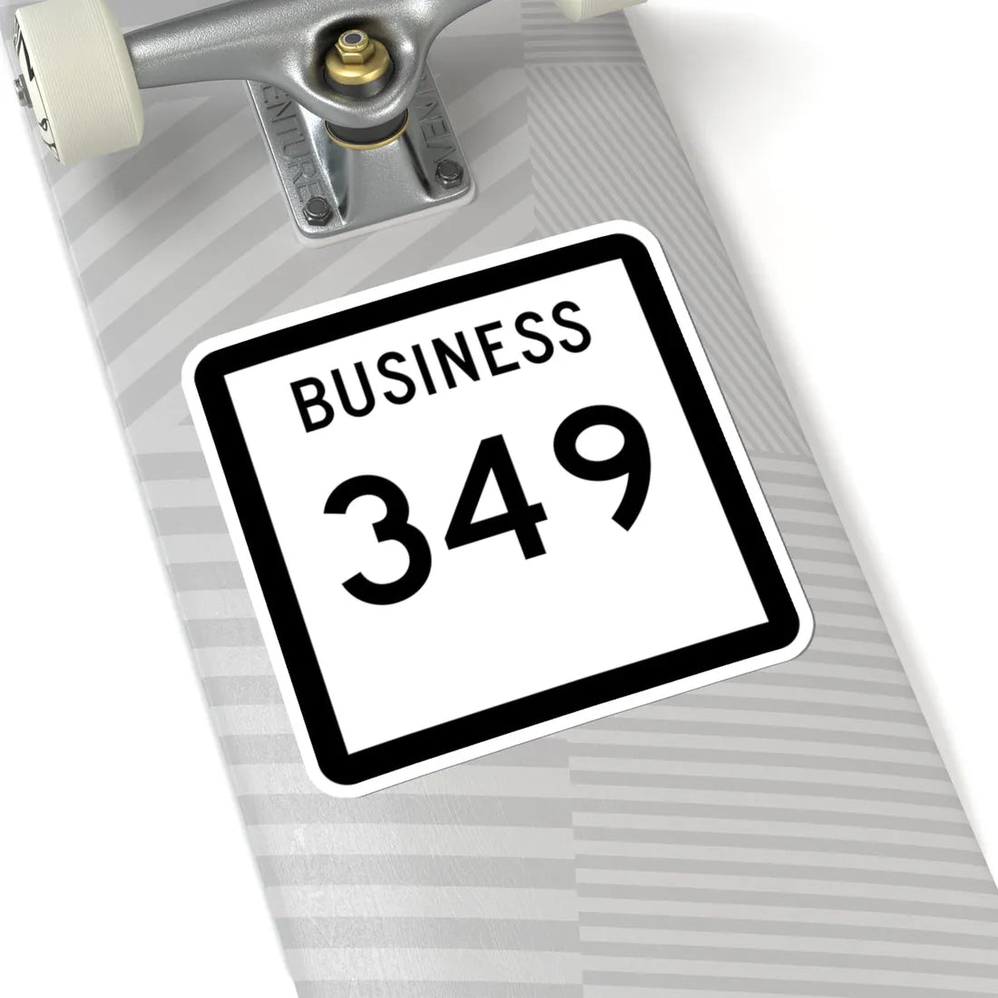 Texas Business 349 (Texas) (Road Sign) STICKER Vinyl Kiss-Cut Decal - The Sticker Space