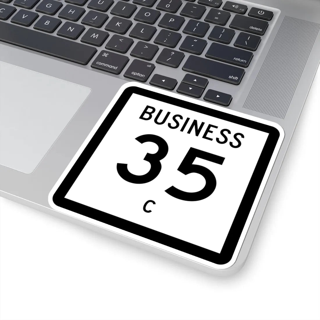 Texas Business 35-C (Texas) (Road Sign) STICKER Vinyl Kiss-Cut Decal - The Sticker Space