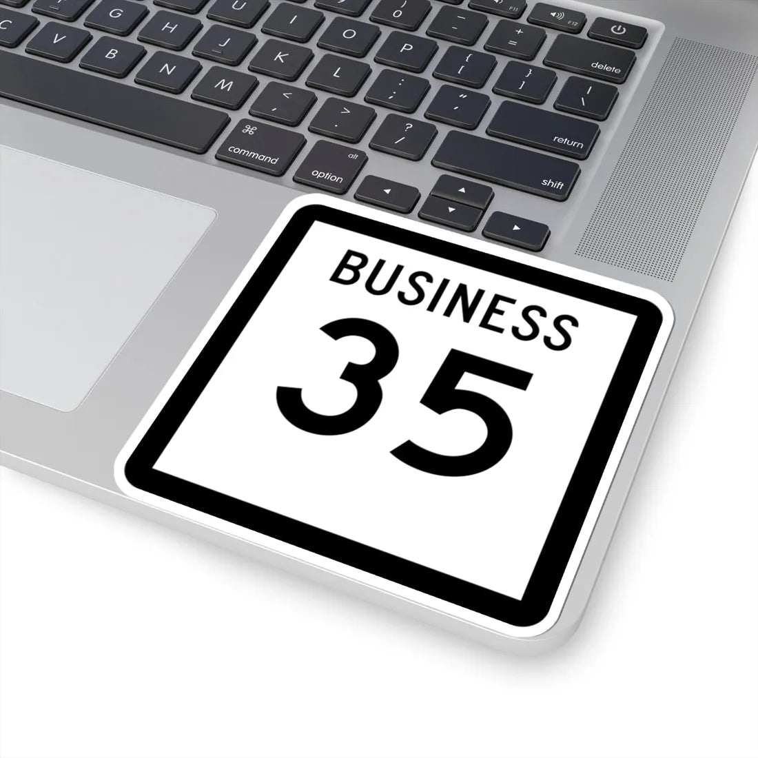Texas Business 35 (Texas) (Road Sign) STICKER Vinyl Kiss-Cut Decal - The Sticker Space