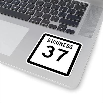 Texas Business 37 (Texas) (Road Sign) STICKER Vinyl Kiss-Cut Decal - The Sticker Space