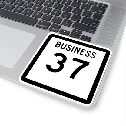 Texas Business 37 (Texas) (Road Sign) STICKER Vinyl Kiss-Cut Decal - The Sticker Space