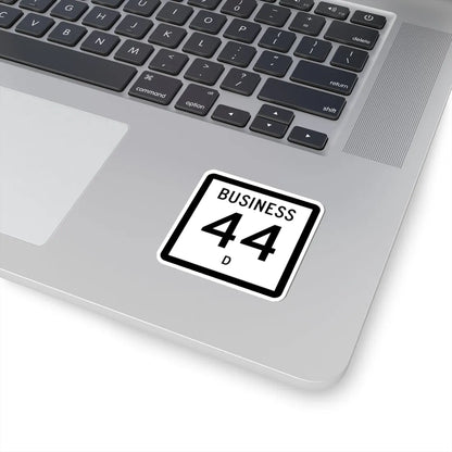 Texas Business 44-D (Texas) (Road Sign) STICKER Vinyl Kiss-Cut Decal - The Sticker Space