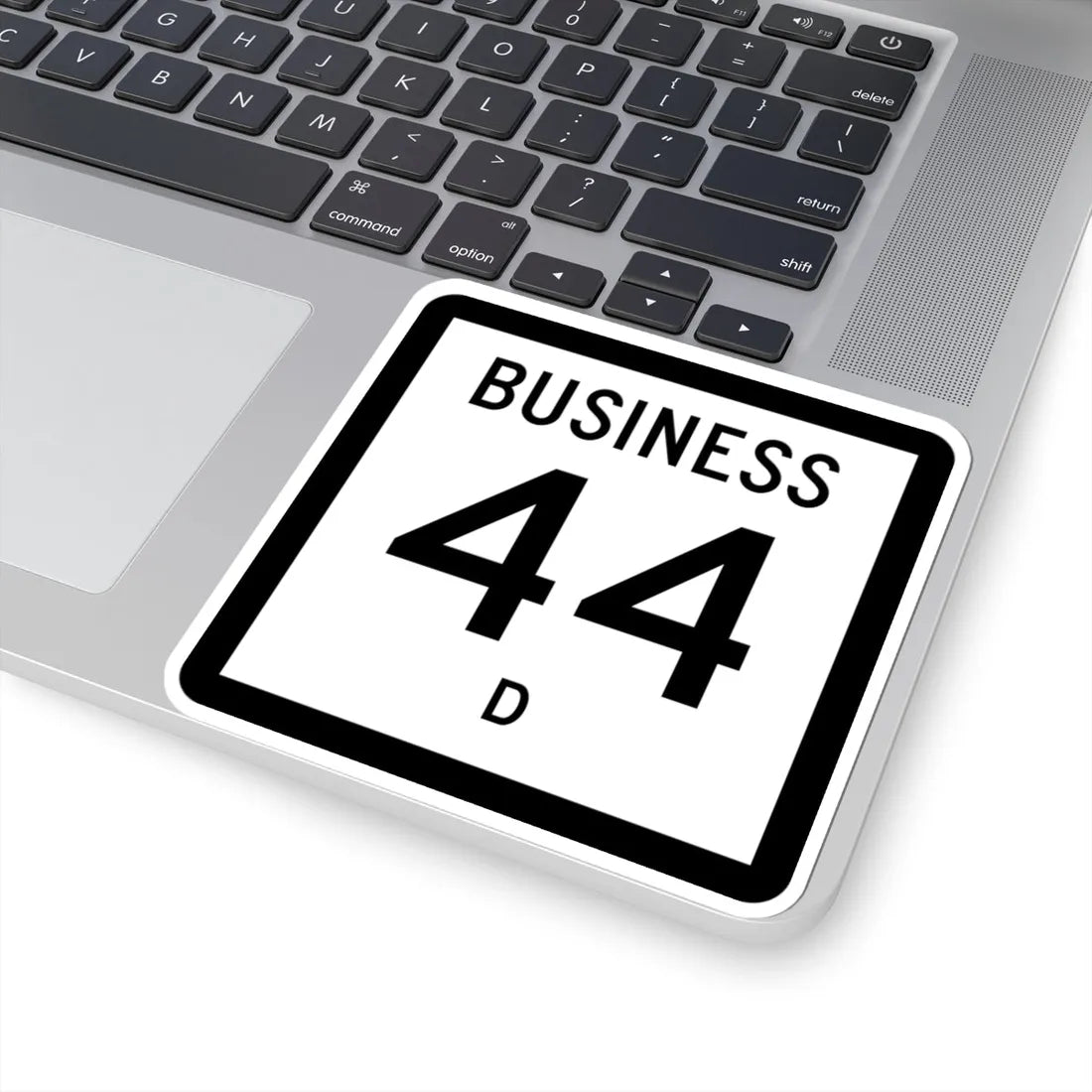 Texas Business 44-D (Texas) (Road Sign) STICKER Vinyl Kiss-Cut Decal - The Sticker Space