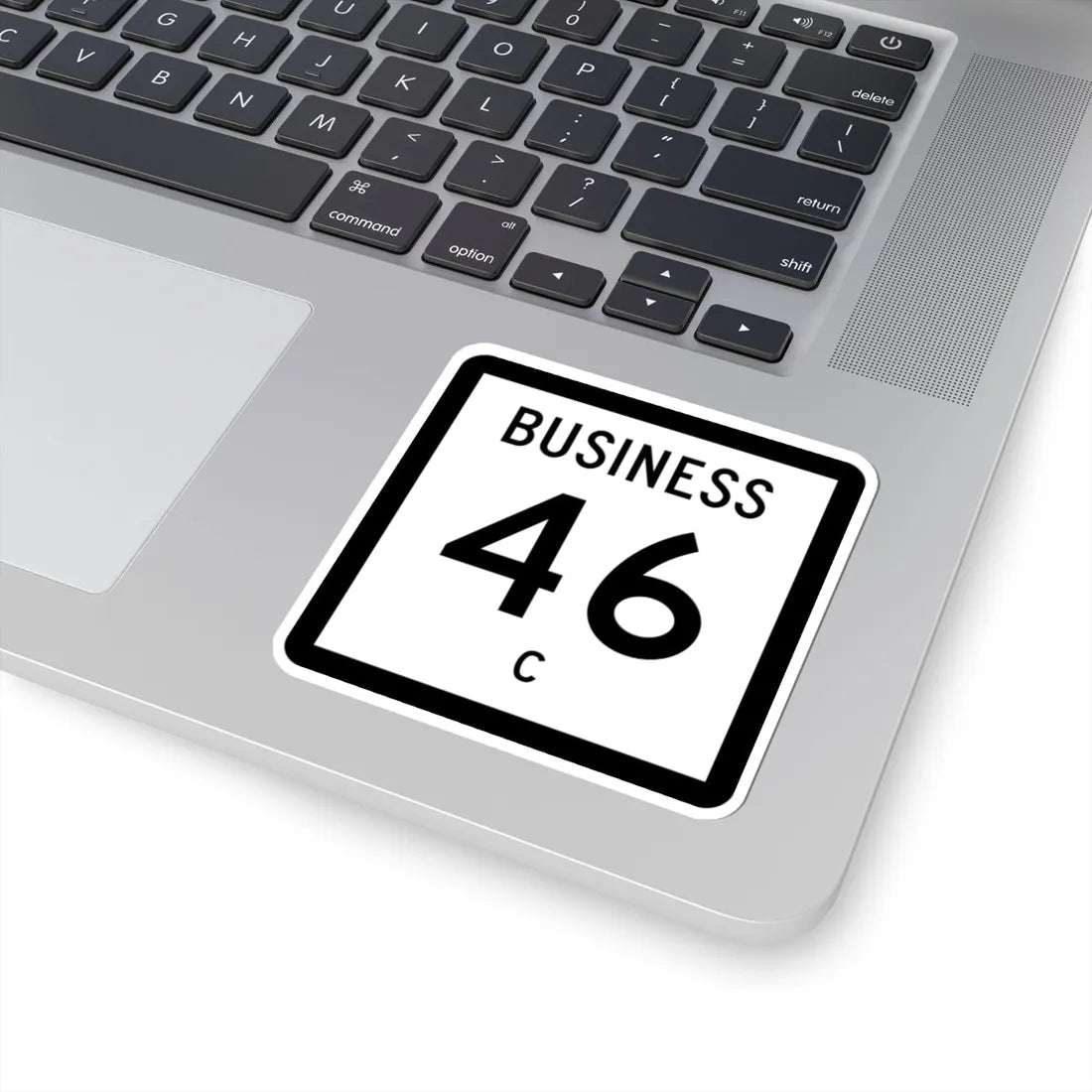 Texas Business 46-C (Texas) (Road Sign) STICKER Vinyl Kiss-Cut Decal - The Sticker Space