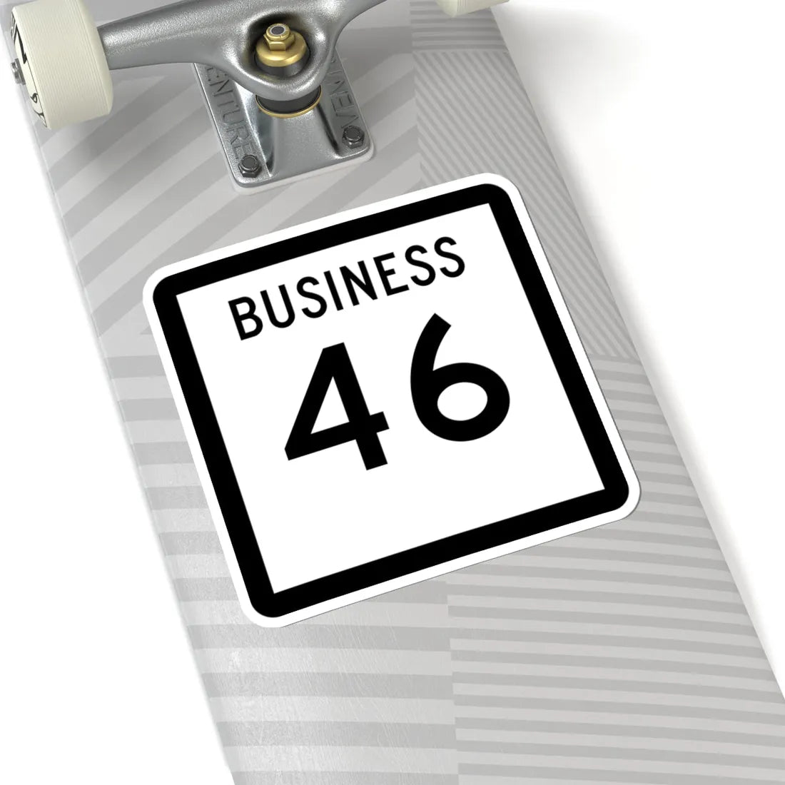 Texas Business 46 (Texas) (Road Sign) STICKER Vinyl Kiss-Cut Decal - The Sticker Space