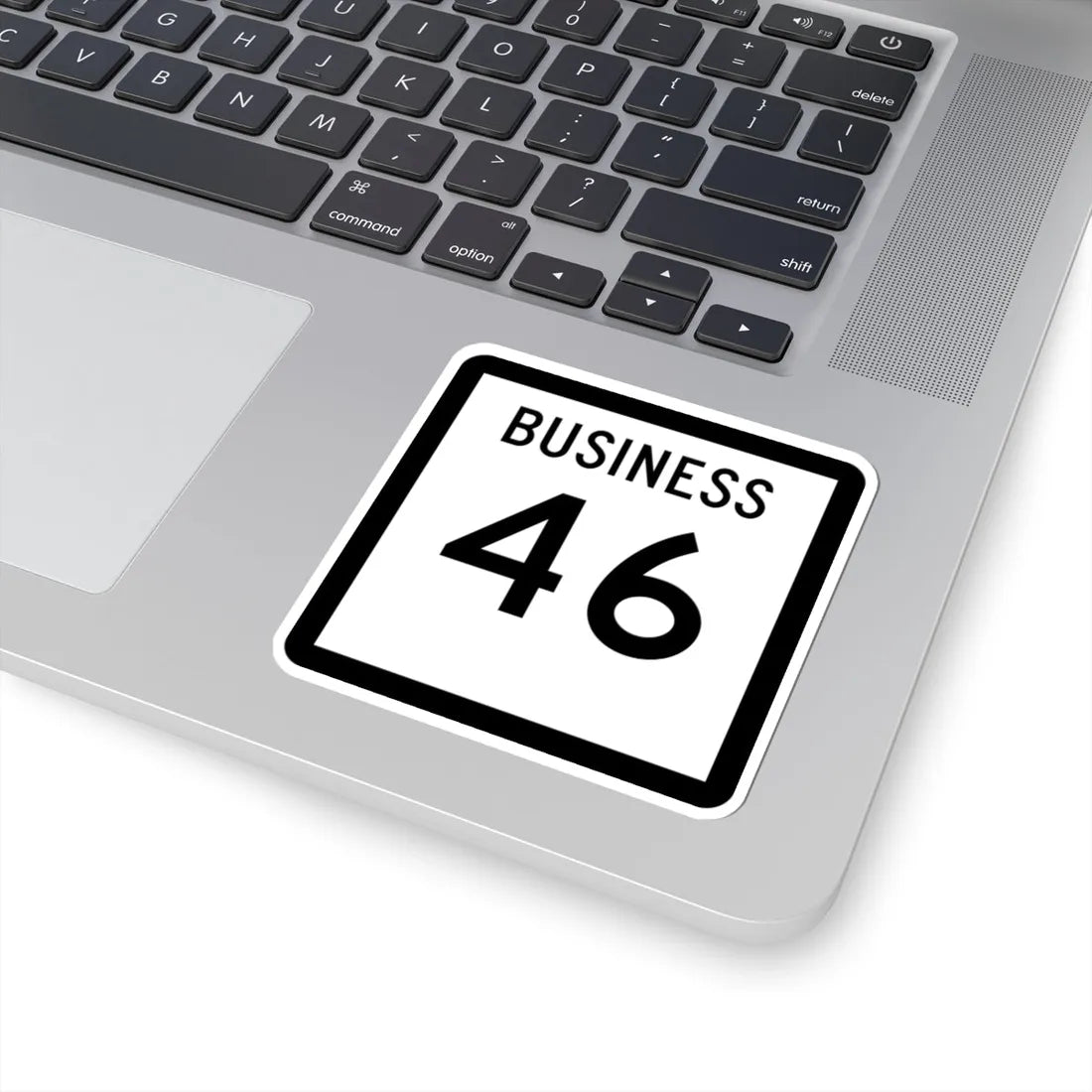 Texas Business 46 (Texas) (Road Sign) STICKER Vinyl Kiss-Cut Decal - The Sticker Space