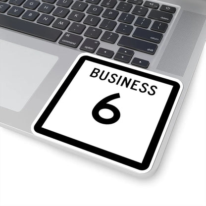 Texas Business 6 (Texas) (Road Sign) STICKER Vinyl Kiss-Cut Decal - The Sticker Space