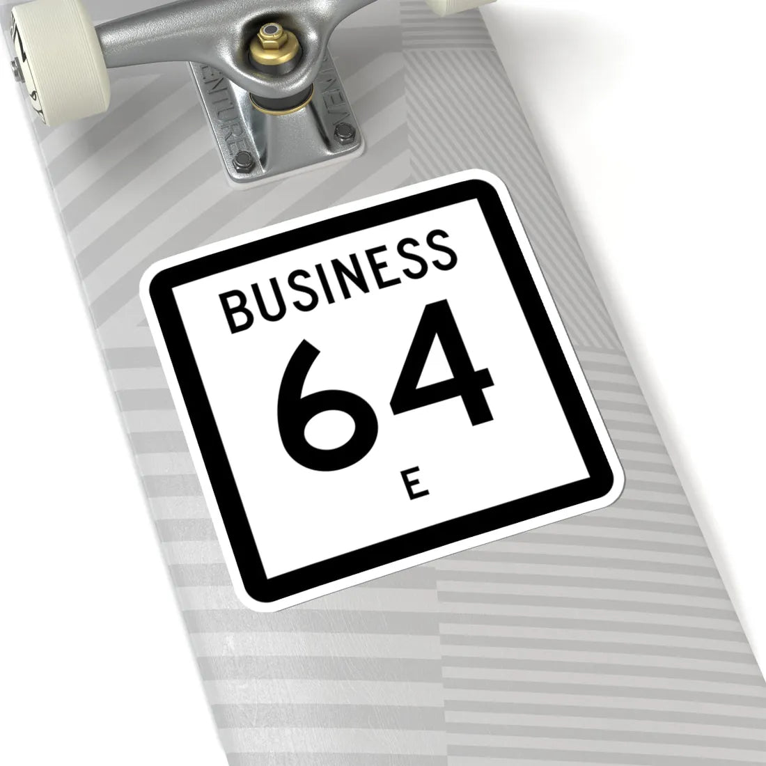 Texas Business 64-E (Texas) (Road Sign) STICKER Vinyl Kiss-Cut Decal - The Sticker Space