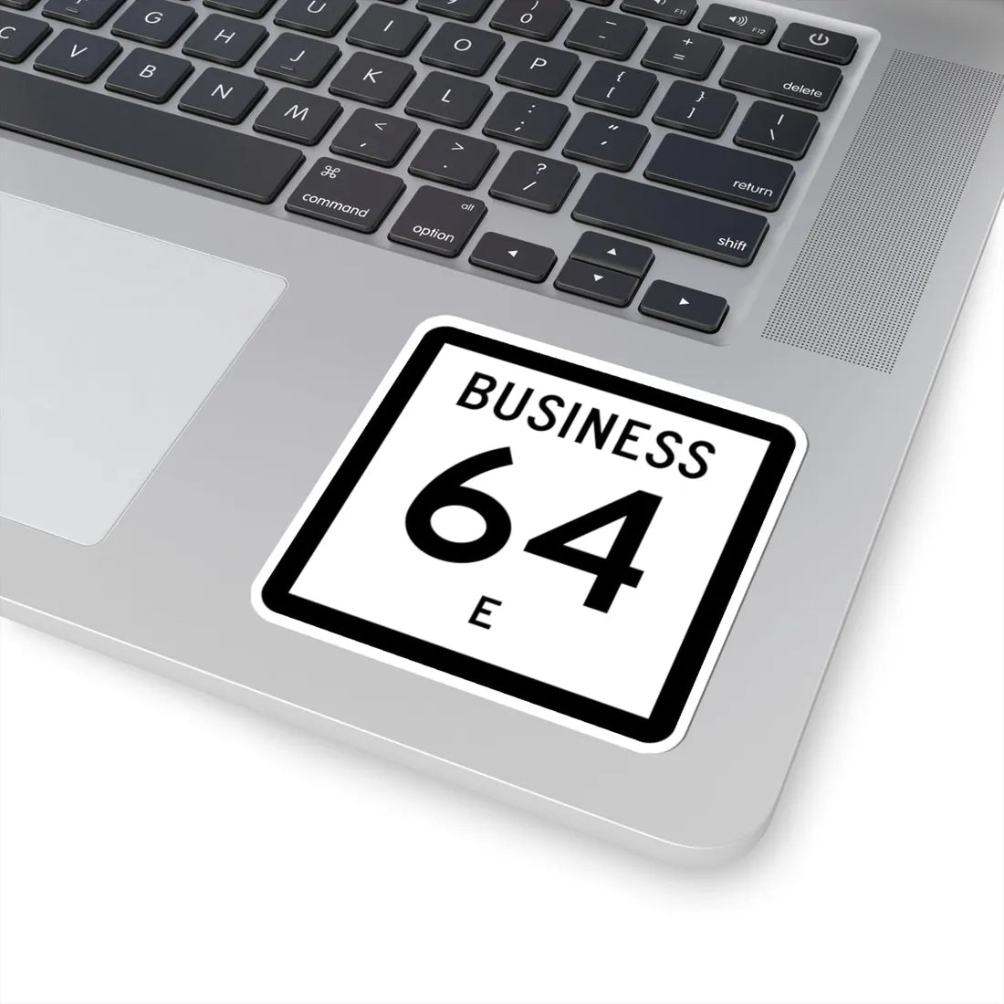 Texas Business 64-E (Texas) (Road Sign) STICKER Vinyl Kiss-Cut Decal - The Sticker Space