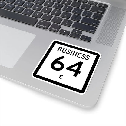 Texas Business 64-E (Texas) (Road Sign) STICKER Vinyl Kiss-Cut Decal - The Sticker Space