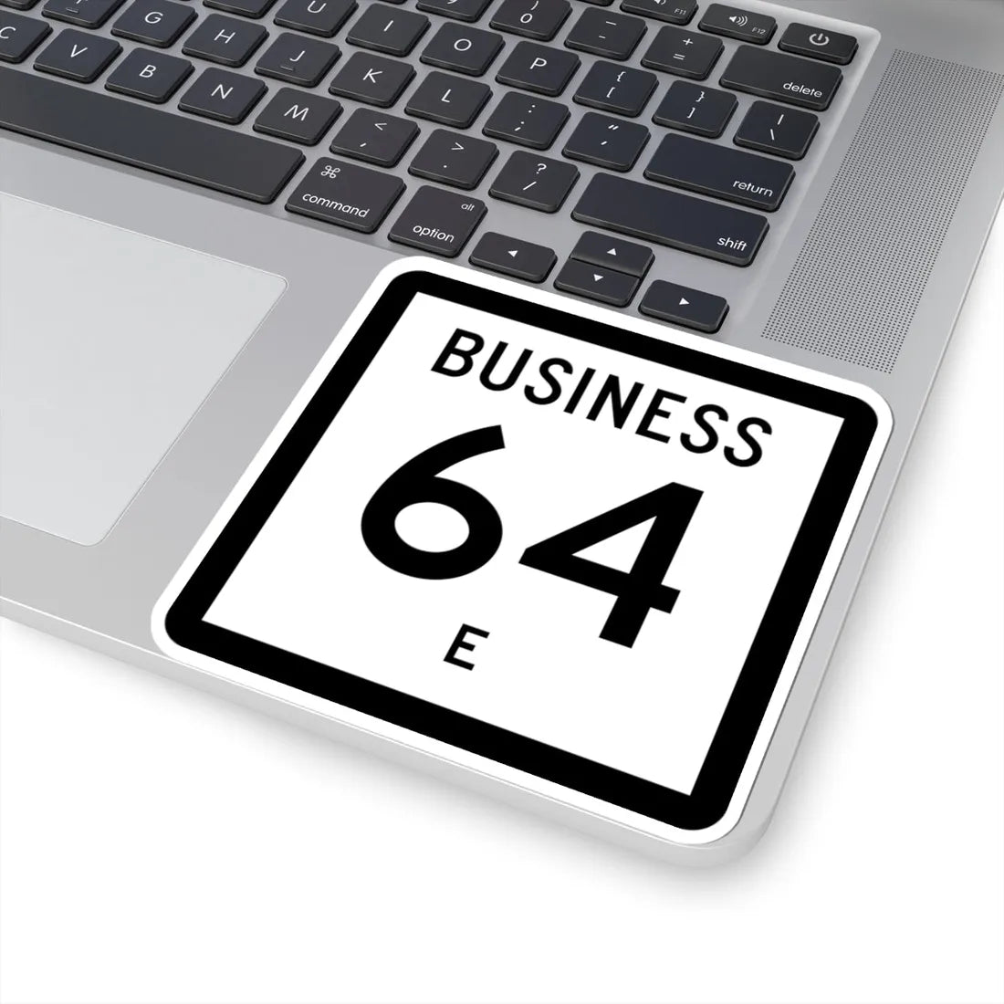 Texas Business 64-E (Texas) (Road Sign) STICKER Vinyl Kiss-Cut Decal - The Sticker Space
