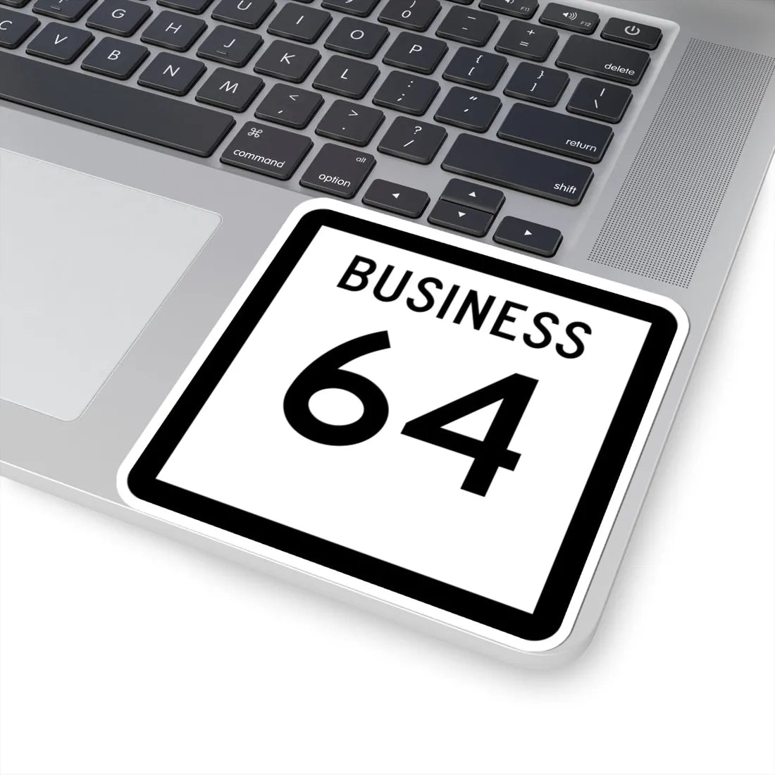 Texas Business 64 (Texas) (Road Sign) STICKER Vinyl Kiss-Cut Decal - The Sticker Space