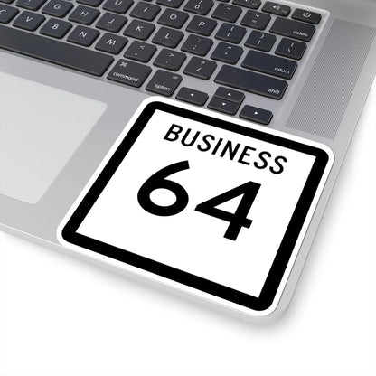 Texas Business 64 (Texas) (Road Sign) STICKER Vinyl Kiss-Cut Decal - The Sticker Space