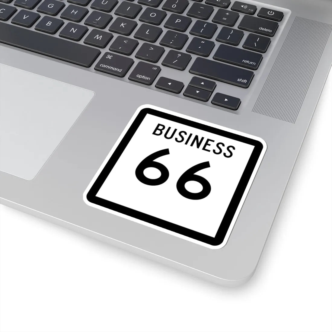 Texas Business 66 (Texas) (Road Sign) STICKER Vinyl Kiss-Cut Decal - The Sticker Space