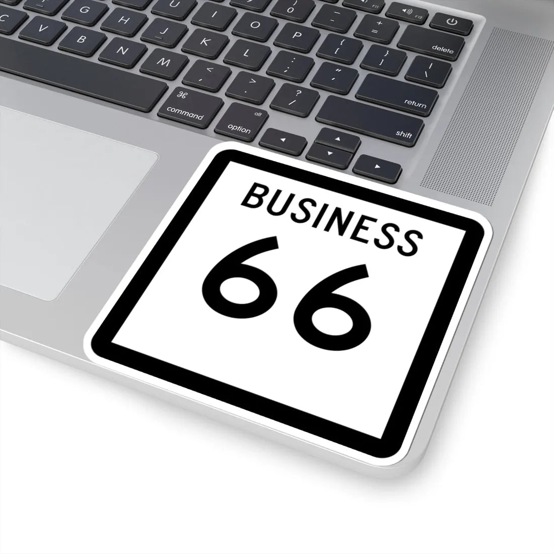 Texas Business 66 (Texas) (Road Sign) STICKER Vinyl Kiss-Cut Decal - The Sticker Space