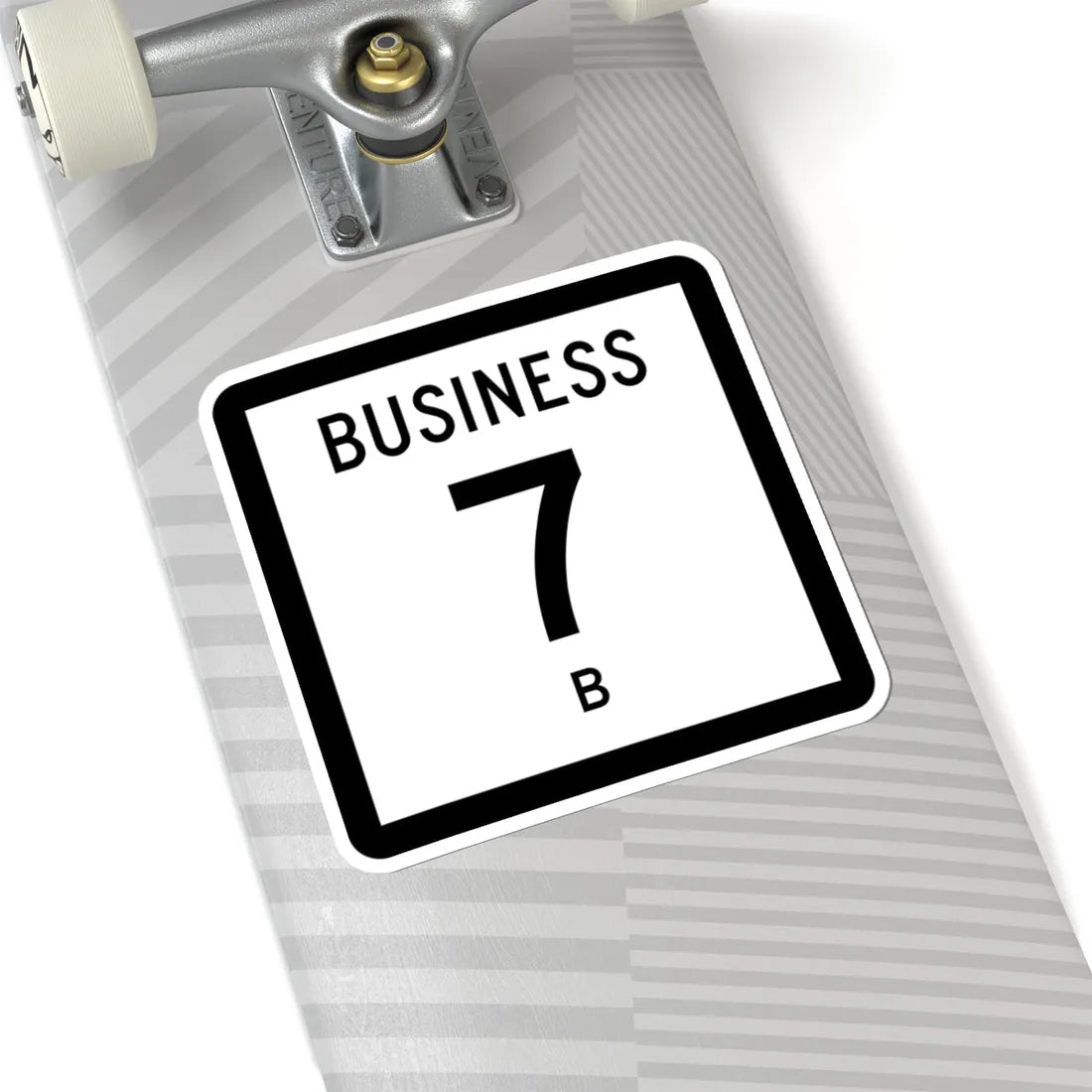 Texas Business 7-B (Texas) (Road Sign) STICKER Vinyl Kiss-Cut Decal - The Sticker Space