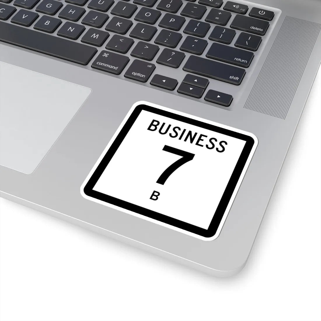 Texas Business 7-B (Texas) (Road Sign) STICKER Vinyl Kiss-Cut Decal - The Sticker Space